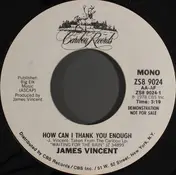 James Vincent - How Can I Thank You Enough