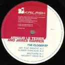 12inch Vinyl Single - James Warren & Arnaud Le Texier - The Closer EP