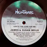 12inch Vinyl Single - James Wells & Susan Wells - Love's The Cure For Me