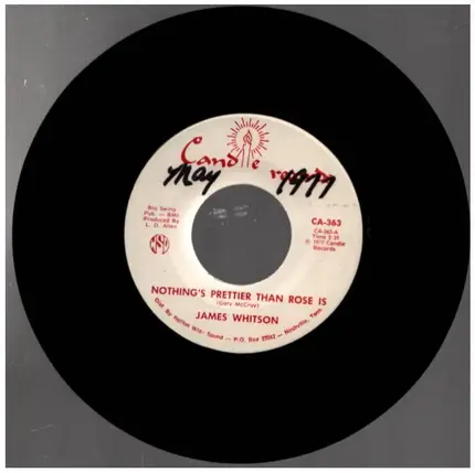 James Whitson - Nothing's prettier than rose is / Happiness is you