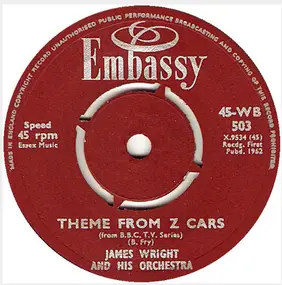 James Wright & His Orchestra - Theme From Z Cars / Theme From Dr. Kildare