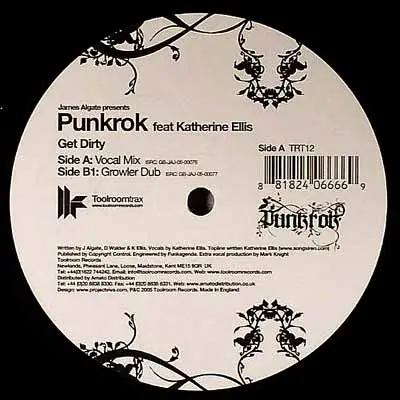 James Algate Presents Punkrok Feat. Katherine Ellis - Get Dirty