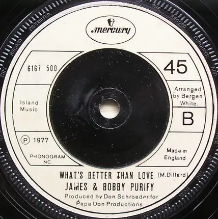 James & Bobby Purify - Get Closer