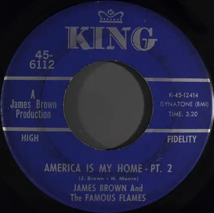 James Brown & The Famous Flames - America Is My Home