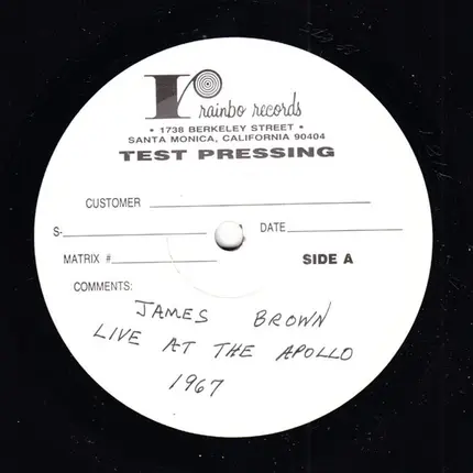 James Brown & The Famous Flames - Live At The Apollo, Vol.2