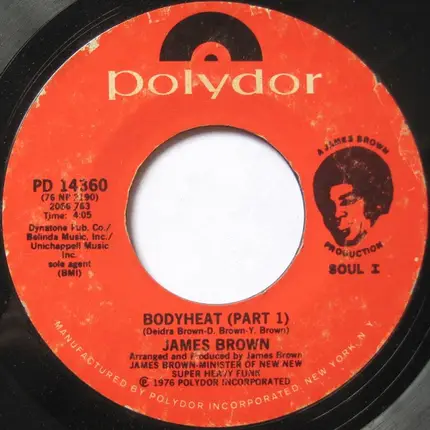 James Brown - Bodyheat