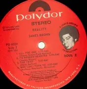 LP - James Brown - Reality - Still sealed