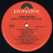 LP - James Brown - Dead On The Heavy Funk 74-76