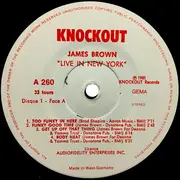 LP - James Brown - Greatest Hits - 'Live In New York'
