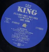 LP - James Brown - It's A Man's Man's World: Soul Brother #1 - Blue Label