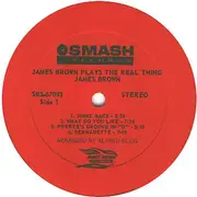 LP - James Brown - James Brown Plays The Real Thing