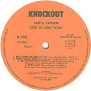 Double LP - James Brown - Live In New York