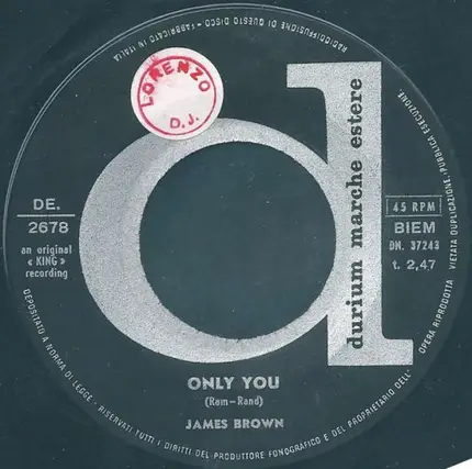James Brown - Only You