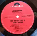 LP - James Brown - Pop History Vol 3 - No Cover. Record 2 Only