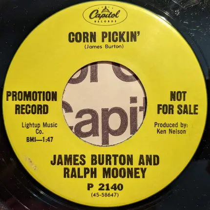 James Burton And Ralph Mooney - The Texas Waltz