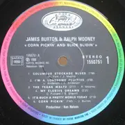 LP - James Burton And Ralph Mooney - Corn Pickin' And Slick Slidin'