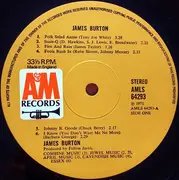 LP - James Burton - The Guitar Sounds Of James Burton