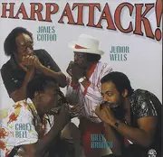 CD - James Cotton , Junior Wells , Carey Bell , Billy Branch - Harp Attack!