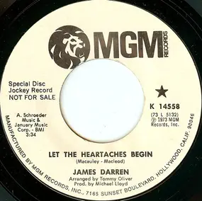 James Darren - Let The Heartaches Begin