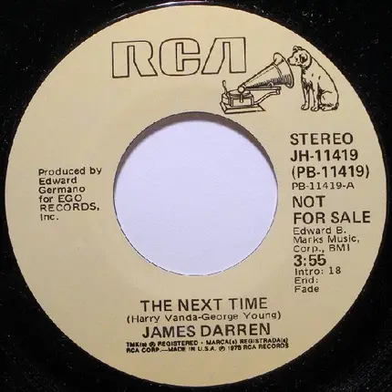 James Darren - The Next Time