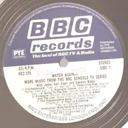 LP - James Earl Adair And Raewyn Blade - Watch Again - More Music From The BBC Schools TV Series