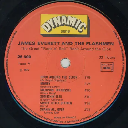 James Everett And The Flashmen - The Great "Rock N' Roll" Rock Around The Clock