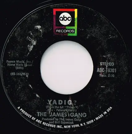 James Gang - Walk Away