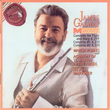 James Galway , Wolfgang Amadeus Mozart , Marisa Robles , The Academy Of St. Martin-in-the-Fields , - Concerto For Flute And Harp K.299 / Concerto #1 K.313 / Concerto #2 K.314