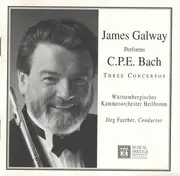 CD - C.P.E. Bach / James Galway - Three Concertos