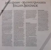 LP - James Galway / Kazuhito Yamashita - Italian Serenade