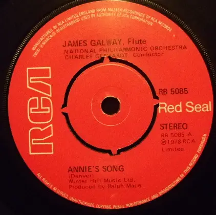 James Galway - Annie's Song