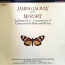 LP - James Galway Plays Wolfgang Amadeus Mozart - Andante In C Concerto In G Concerto For Flute And Harp