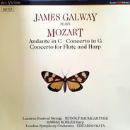 James Galway Plays Wolfgang Amadeus Mozart - Andante In C Concerto In G Concerto For Flute And Harp