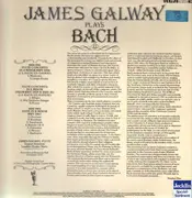 LP - James Galway - James Galway Plays Bach - red seal