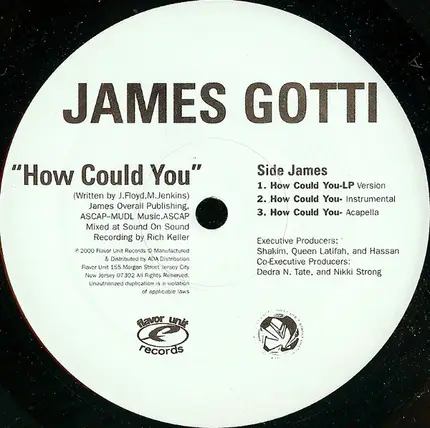 James Gotti - How Could You / Raise 'Em Up