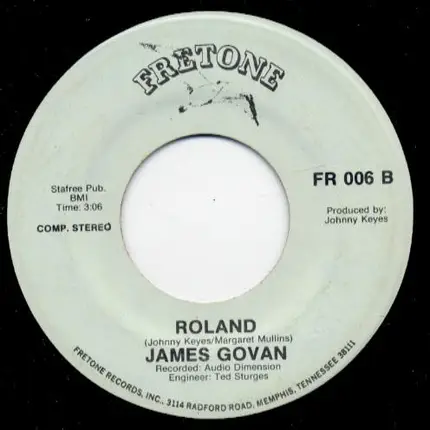 James Govan - Frumpy / Roland