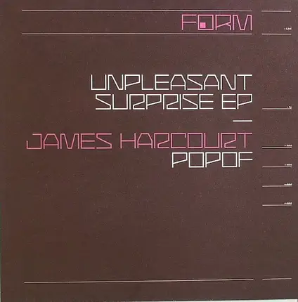 James Harcourt - Unpleasant Surprise EP