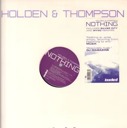 James Holden & Julie Thompson - Nothing (Remixes)