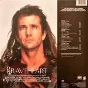 Double LP - James Horner Performed By London Symphony Orchestra - Braveheart (Original Motion Picture Soundtrack) - Still sealed
