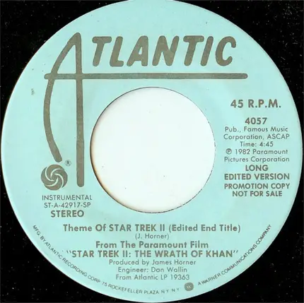 James Horner - Star Trek II The Wrath Of Khan