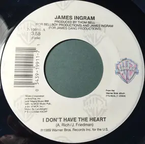 James Ingram - I Don't Have The Heart