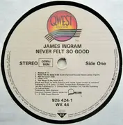 LP - James Ingram - Never Felt So Good