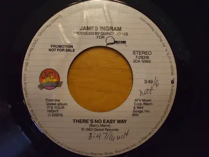 James Ingram - There's No Easy Way