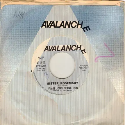 James John Frank Don - Sister Rosemary