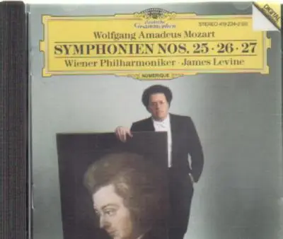 James Levine - Mozart: Symphonien Nr.25, 26 & 27