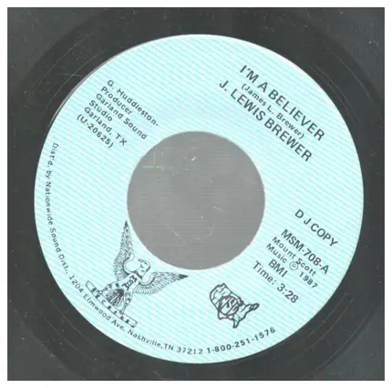 James Lewis Brewer - I´m A Believer