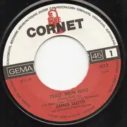 7inch Vinyl Single - James Lloyd - Frag' Mein Herz / Hallo Babe