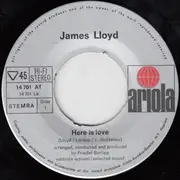 7inch Vinyl Single - James Lloyd - Here Is Love