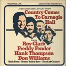 Double LP - James M. Nederlander & Jim Halsey Present Roy Clark , Freddy Fender , Hank Thompson , Don Williams - Country Comes To Carnegie Hall
