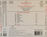 CD - James MacMillan , Colin Currie , Ulster Orchestra , Takuo Yuasa - Veni, Veni, Emmanuel • Tryst